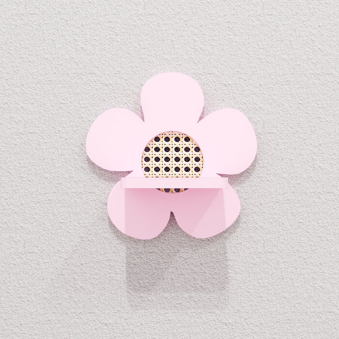 Flower shelf with Whicker 2